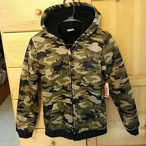 Open Trails Boy's Camo Coat XL 16-18